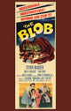 The Blob Movie Poster Print showcasing classic horror film art.