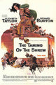 The Taming of the Shrew Movie Poster Print showcasing the classic comedy.