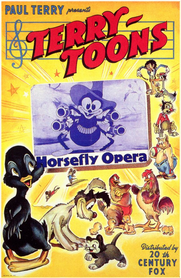 Horsefly Opera Movie Poster Print featuring vivid colors and striking imagery.