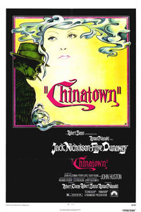 Chinatown Movie Poster Print showcasing the iconic film art.