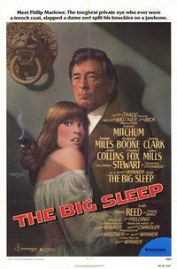 The Big Sleep Movie Poster Print showcasing classic cinema art.