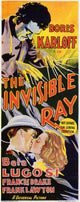 The Invisible Ray Movie Poster Print showcasing classic cinema art.