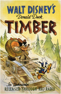 Timber Movie Poster Print featuring a captivating design.