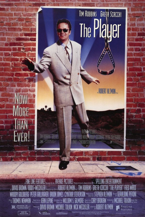 The Player Movie Poster Print showcasing cinematic drama and allure.
