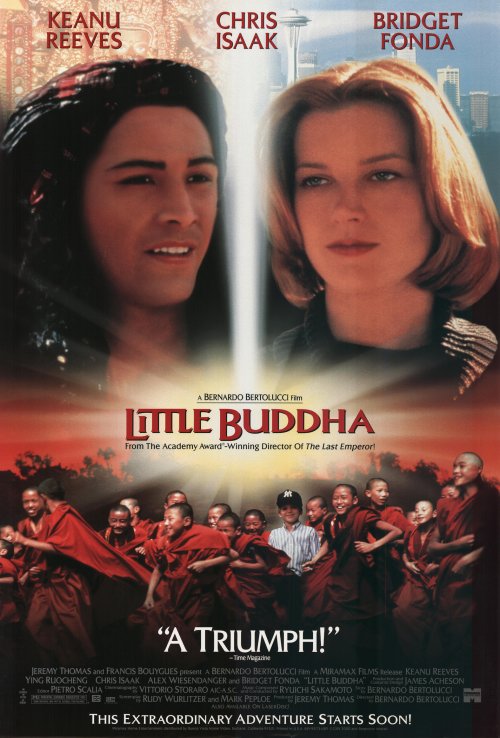 Little Buddha Movie Poster Print showcasing serene imagery.