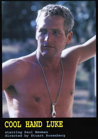 Cool Hand Luke Movie Poster Print featuring classic film artwork