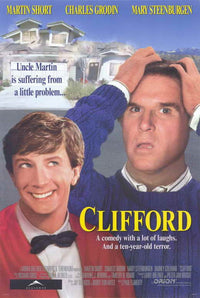 Clifford Movie Poster Print featuring the giant red dog.