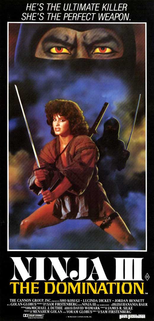 Ninja 3: The Domination Movie Poster Print featuring vibrant colors and dynamic imagery.