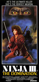 Ninja 3: The Domination Movie Poster Print featuring vibrant colors and dynamic imagery.