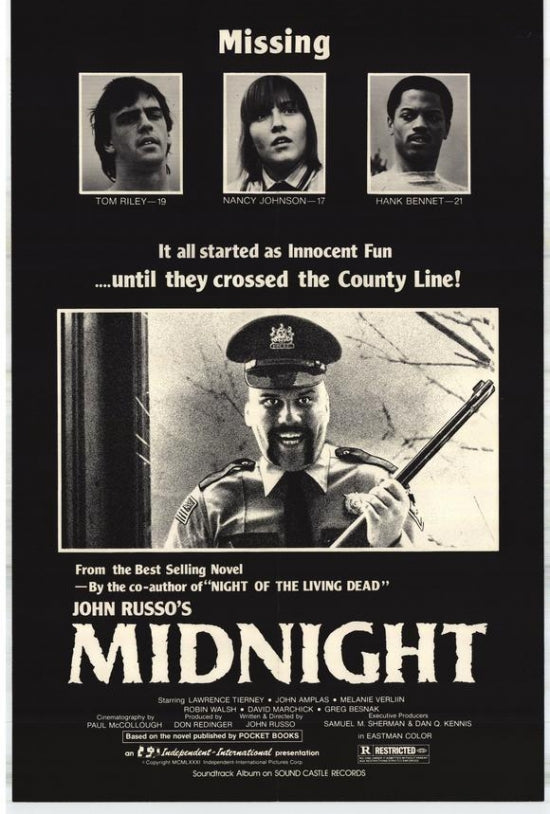 Midnight Movie Poster Print featuring stunning cinematic artwork.