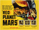 Red Planet Mars Movie Poster Print featuring a vivid depiction of Mars.