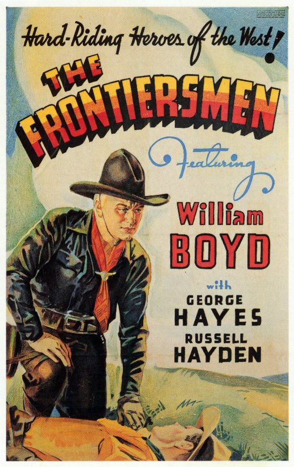 The Frontiersmen Movie Poster Print showcasing adventure and exploration.