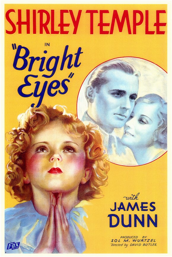 Bright Eyes Movie Poster Print showcasing classic cinema charm