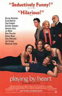 Playing by Heart Movie Poster Print showcasing romance and cinema.