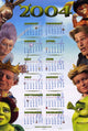 Shrek 2 Movie Poster Print showcasing beloved characters from the animated classic.