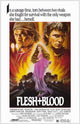Flesh and Blood Movie Poster Print showcasing cinematic art.