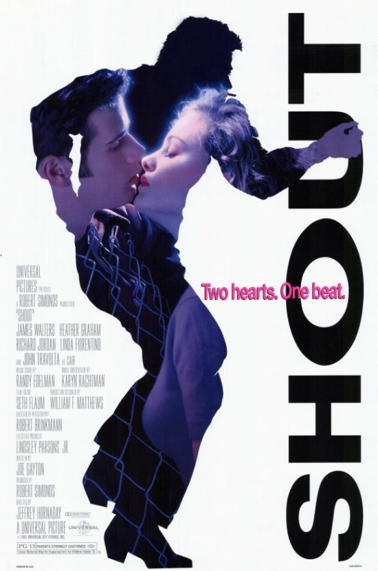 Shout Movie Poster Print showcasing vibrant cinematic artwork.