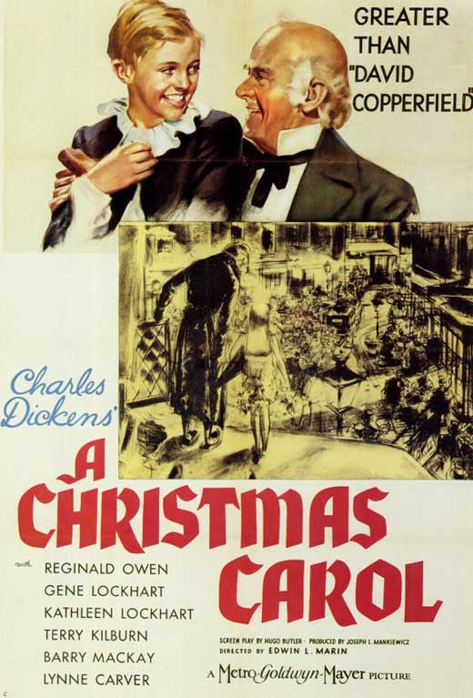 A Christmas Carol Movie Poster Print 11x17 | Posterazzi