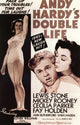 Andy Hardy's Double Life Movie Poster Print showcasing classic cinema art.