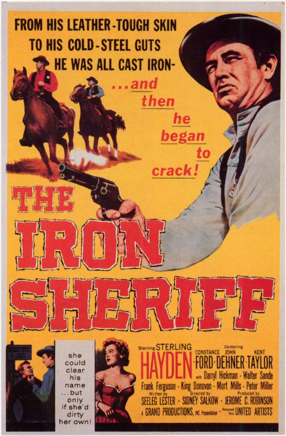 The Iron Sheriff Movie Poster Print featuring classic film art.