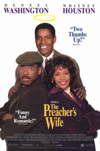 The Preacher's Wife Movie Poster Print showcasing romantic comedy artwork.