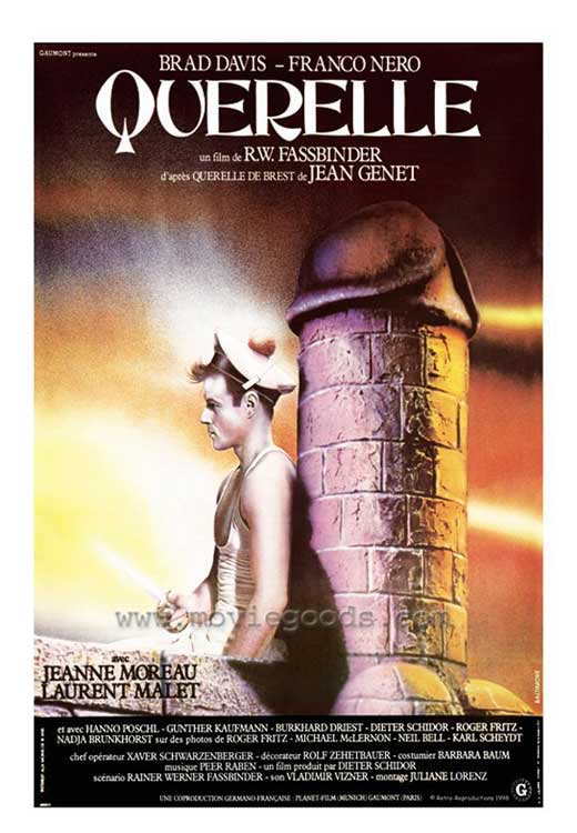 Querelle Movie Poster Print showcasing classic film art.
