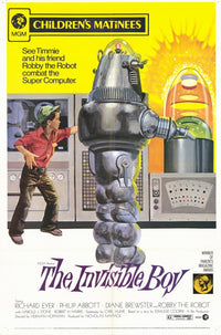 The Invisible Boy Movie Poster Print featuring enchanting themes.