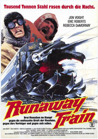 Runaway Train Movie Poster Print showcasing action and drama.