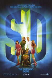 Scooby-Doo Movie Poster Print featuring beloved characters from the series.