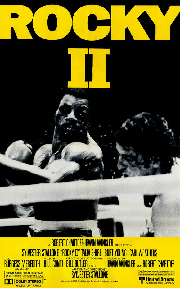 Rocky 2 Movie Poster Print - 11x17 Size