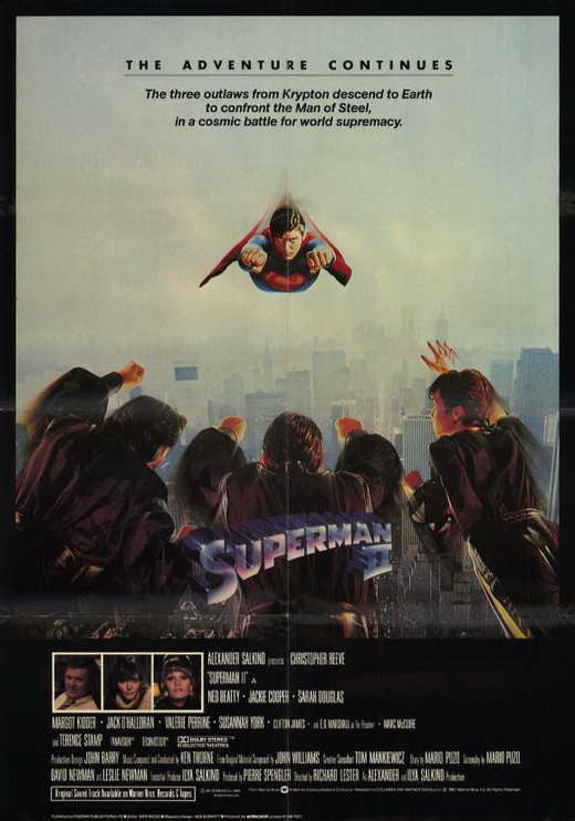 Superman 2 Movie Poster Print (11x17) | Posterazzi