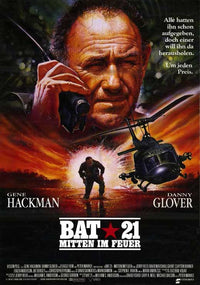 Bat 21 Movie Poster Print showcasing military action and drama.