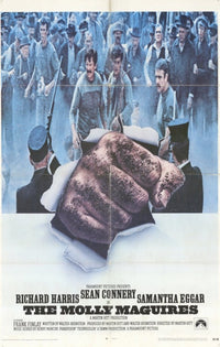 Molly Maguires Movie Poster Print showcasing intense drama and historical significance.