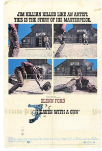 Heaven With a Gun Movie Poster Print showcasing cinematic artwork.