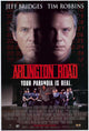 Arlington Road Movie Poster Print featuring suspenseful imagery.