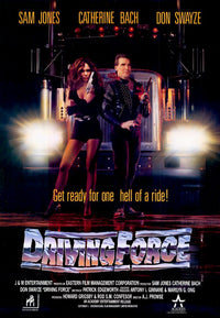 Driving Force Movie Poster Print showcasing cinematic adventure.
