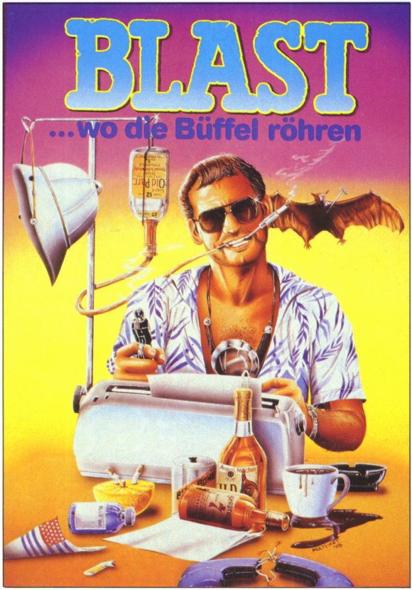 Where the Buffalo Roam Movie Poster Print showcasing vibrant imagery.
