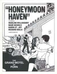Honeymoon Haven Movie Poster Print showcasing romantic themes.