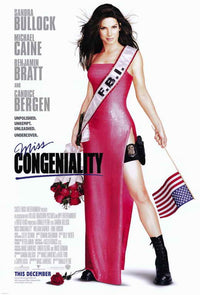 Miss Congeniality Movie Poster Print (11x17) - Perfect for Home or Office