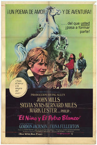 Run Wild Run Free Movie Poster Print showcasing adventure and freedom.