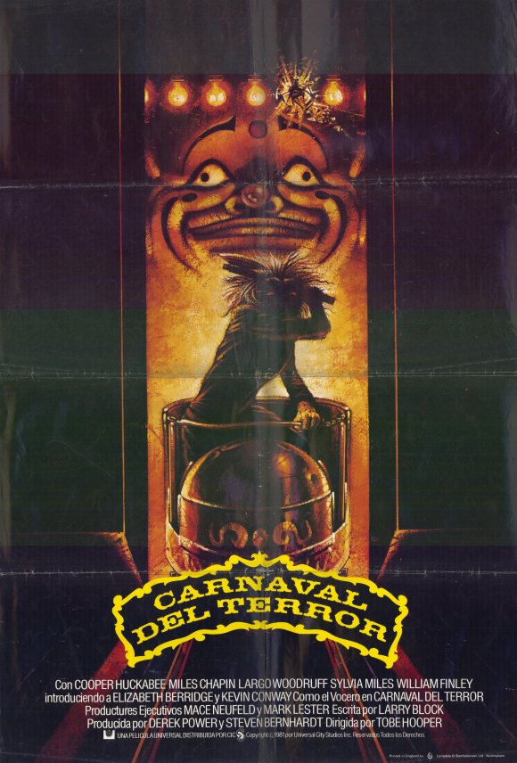 The Funhouse Movie Poster Print showcasing vibrant colors and design.