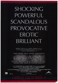 Crash Movie Poster Print showcasing dramatic film art