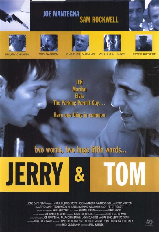 Jerry and Tom Movie Poster Print showcasing iconic animated characters.