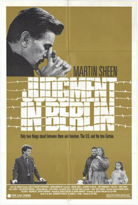 Judgment in Berlin Movie Poster Print showcasing dramatic cinematic art