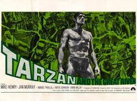 Tarzan and the Great River Movie Poster Print showcasing adventure.