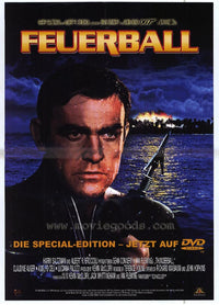 Thunderball Movie Poster Print showcasing iconic cinematic artwork.