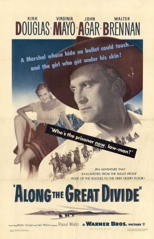 Along the Great Divide Movie Poster Print featuring vibrant visuals and cinematic themes.