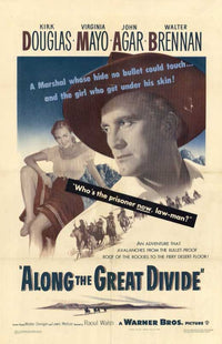 Along the Great Divide Movie Poster Print featuring vibrant visuals and cinematic themes.