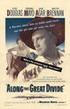 Along the Great Divide Movie Poster Print featuring vibrant visuals and cinematic themes.