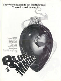 Blue Magic Movie Poster Print featuring vibrant cinematic imagery.